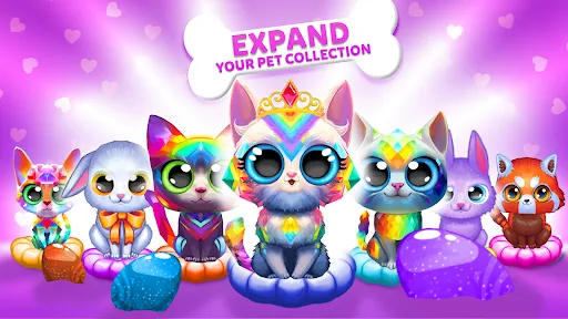 Capturas de tela do Merge Cute Animals: Pets Games