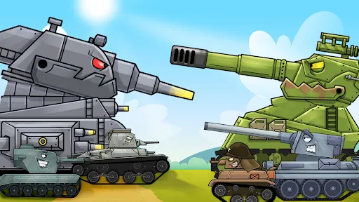Screenshot di Merge Master Tanks: Tank wars