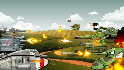 Screenshot di Merge Master Tanks: Tank wars