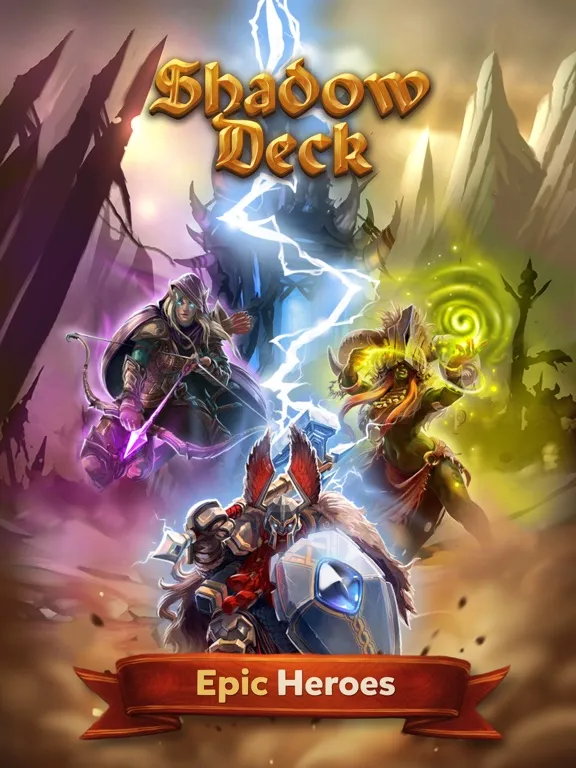 ภาพหน้าจอของ Shadow Deck: Hero Card game iPad 