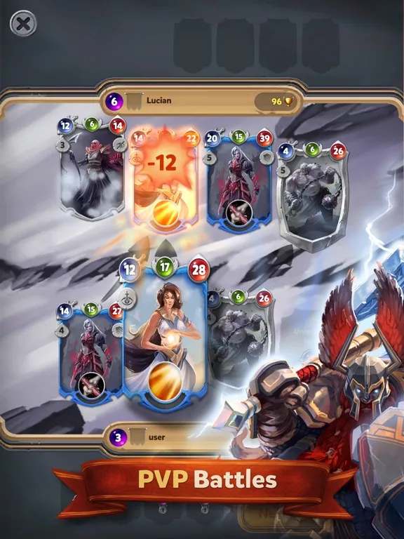 ภาพหน้าจอของ Shadow Deck: Hero Card game iPad 