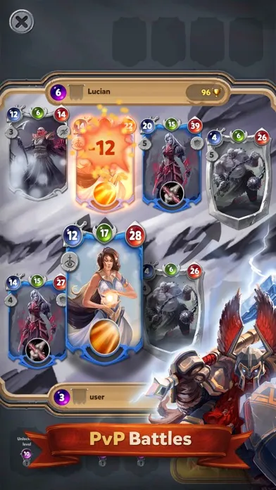 ภาพหน้าจอของ Shadow Deck: Hero Card game