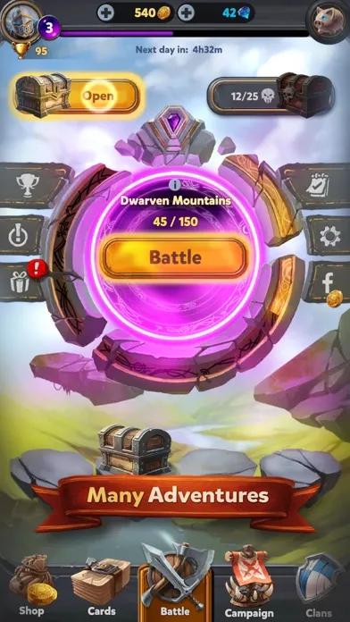 ภาพหน้าจอของ Shadow Deck: Hero Card game