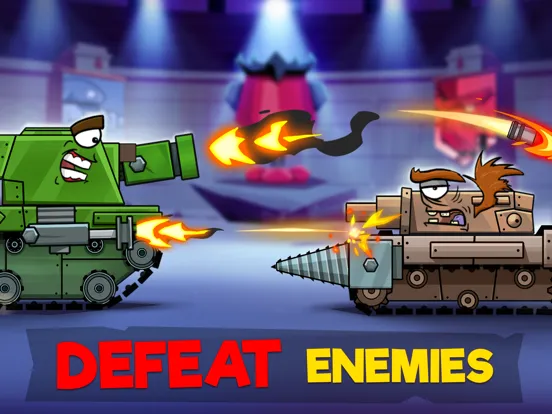 Tanks Arena io: Machine of War iPad  스크린샷