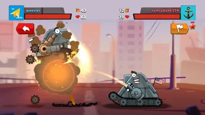 Tanks Arena io: Machine of War 스크린샷