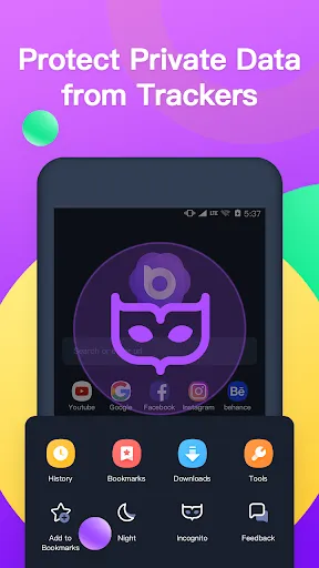 ภาพหน้าจอของ NoxBrowser