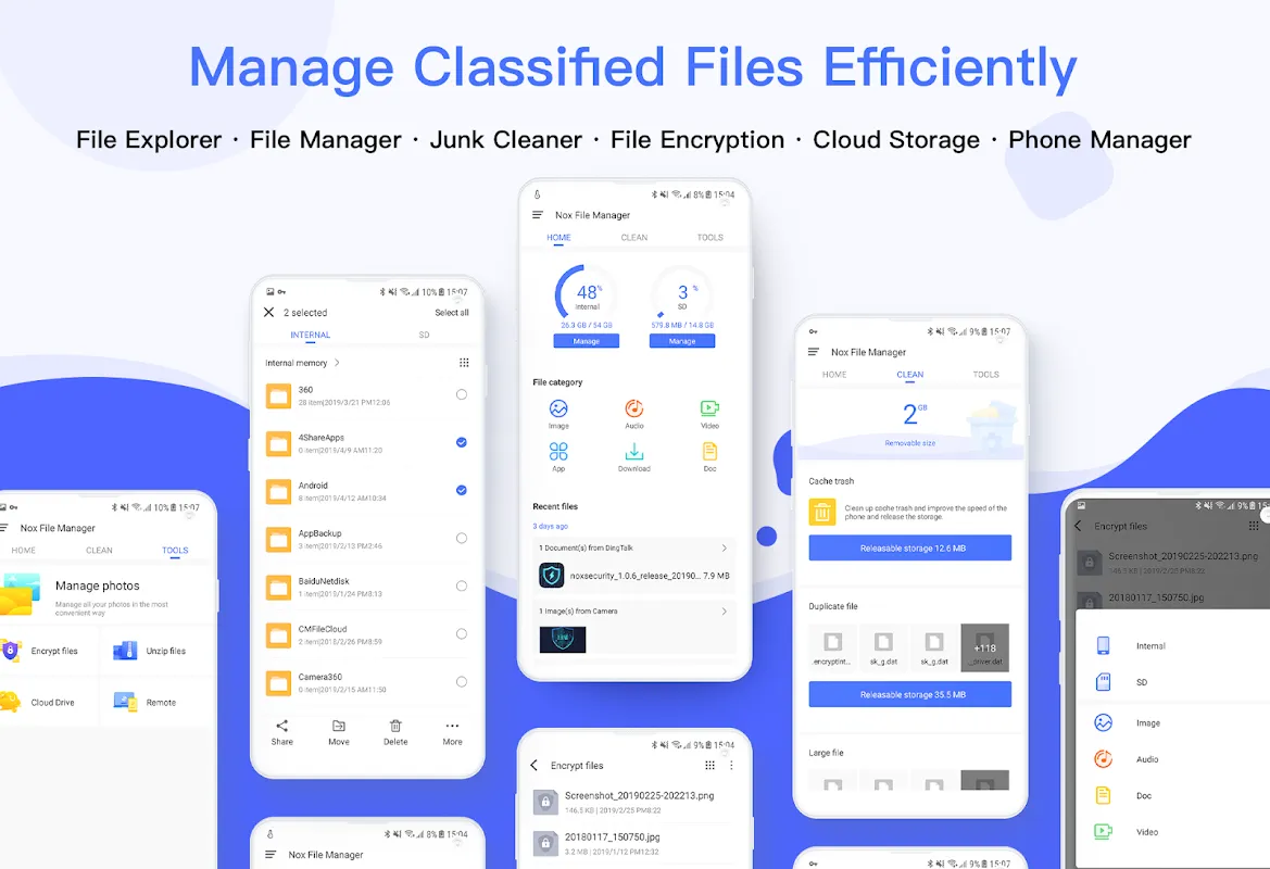Nox File Manager Screenshots