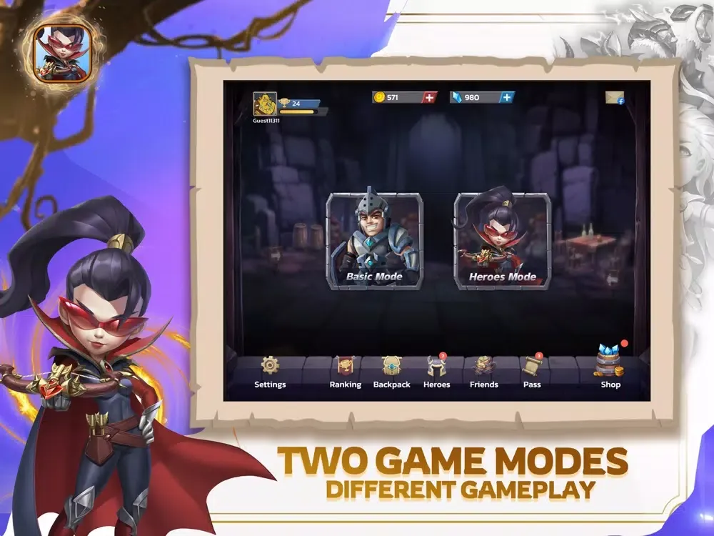 Battle of Heroes - Card Game iPad  سکرین شاٹس