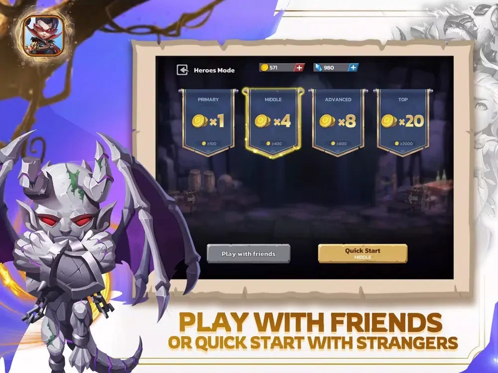 Battle of Heroes - Card Game iPad  سکرین شاٹس