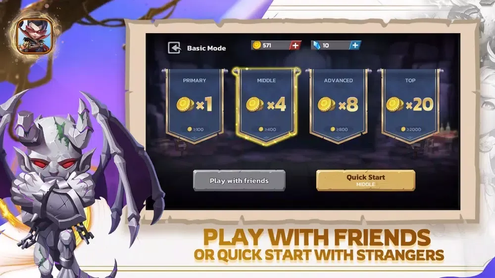 Battle of Heroes - Card Game سکرین شاٹس