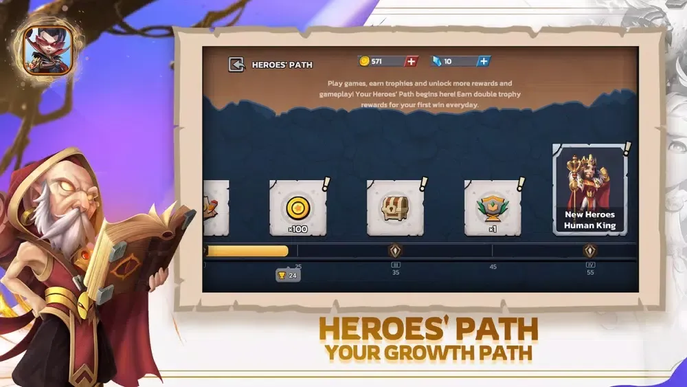 Battle of Heroes - Card Game سکرین شاٹس