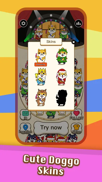 Capturas de tela do Doggo Go-match 3 tiles, puzzle