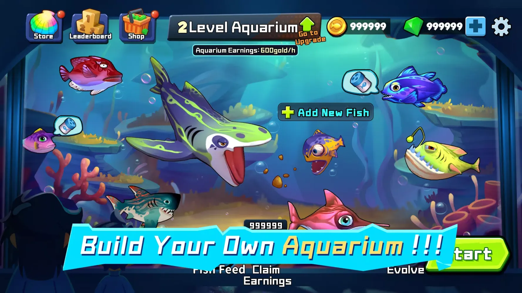 Fish Clash! - Eat or be eaten Screenshots