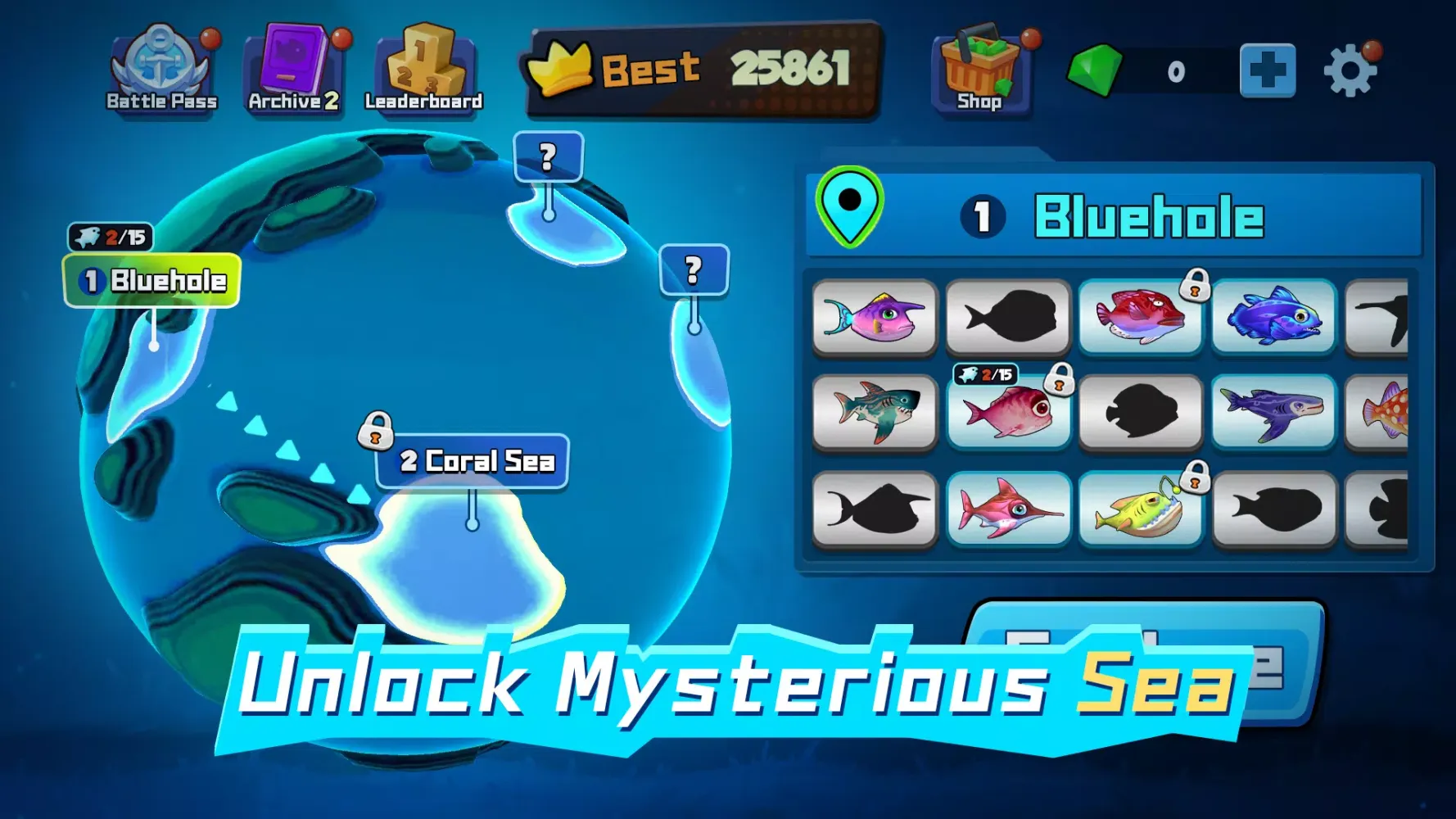 Fish Clash! - Eat or be eaten Screenshots