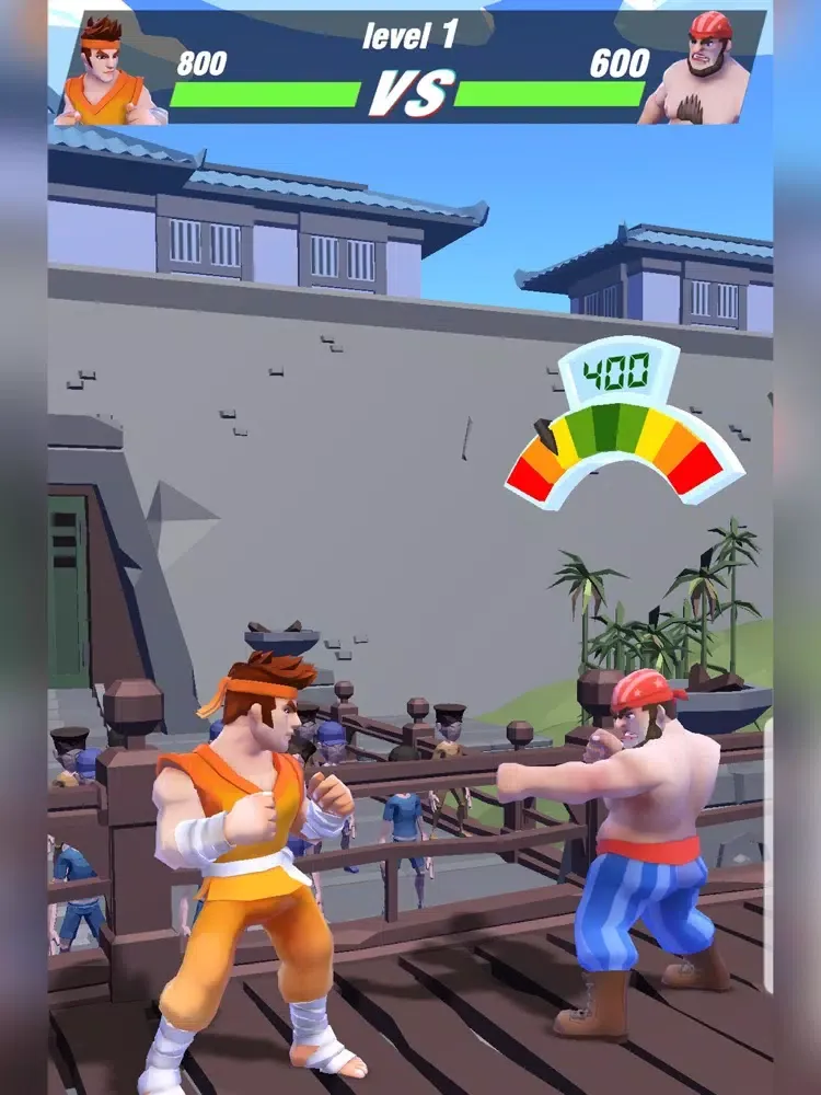 ภาพหน้าจอของ Kung Fu King - Action Game iPad 