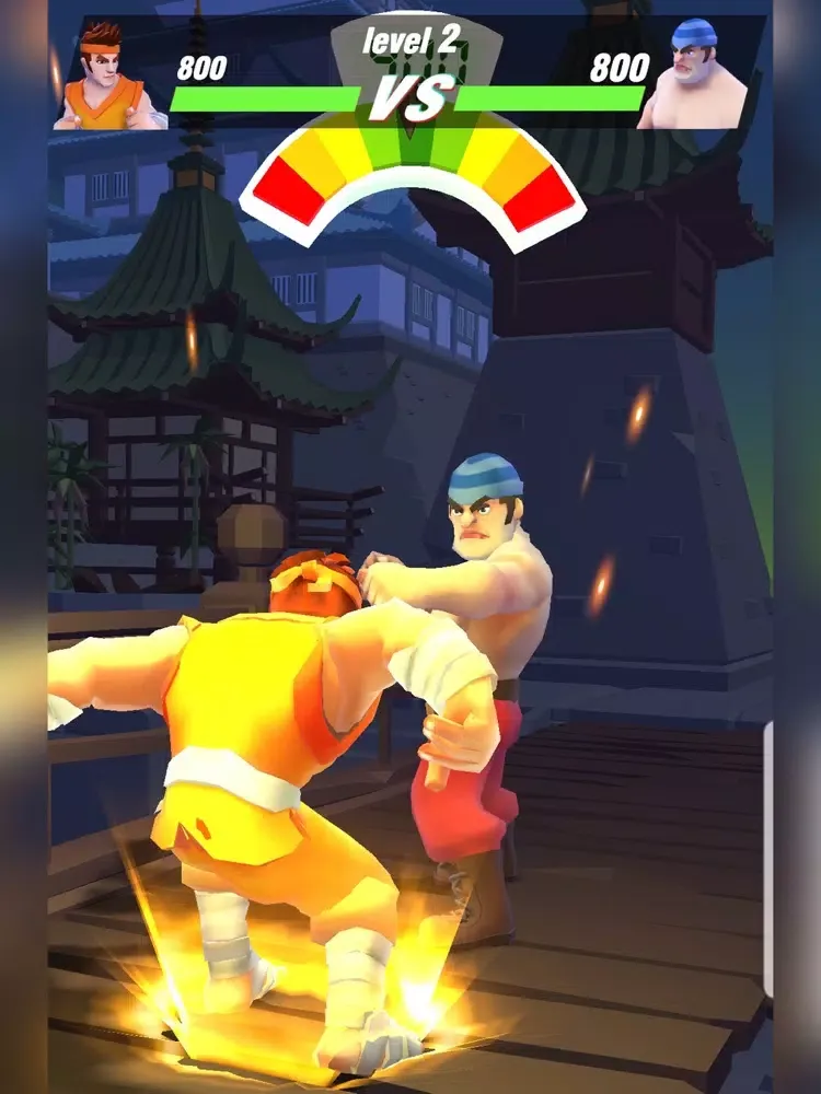 ภาพหน้าจอของ Kung Fu King - Action Game iPad 