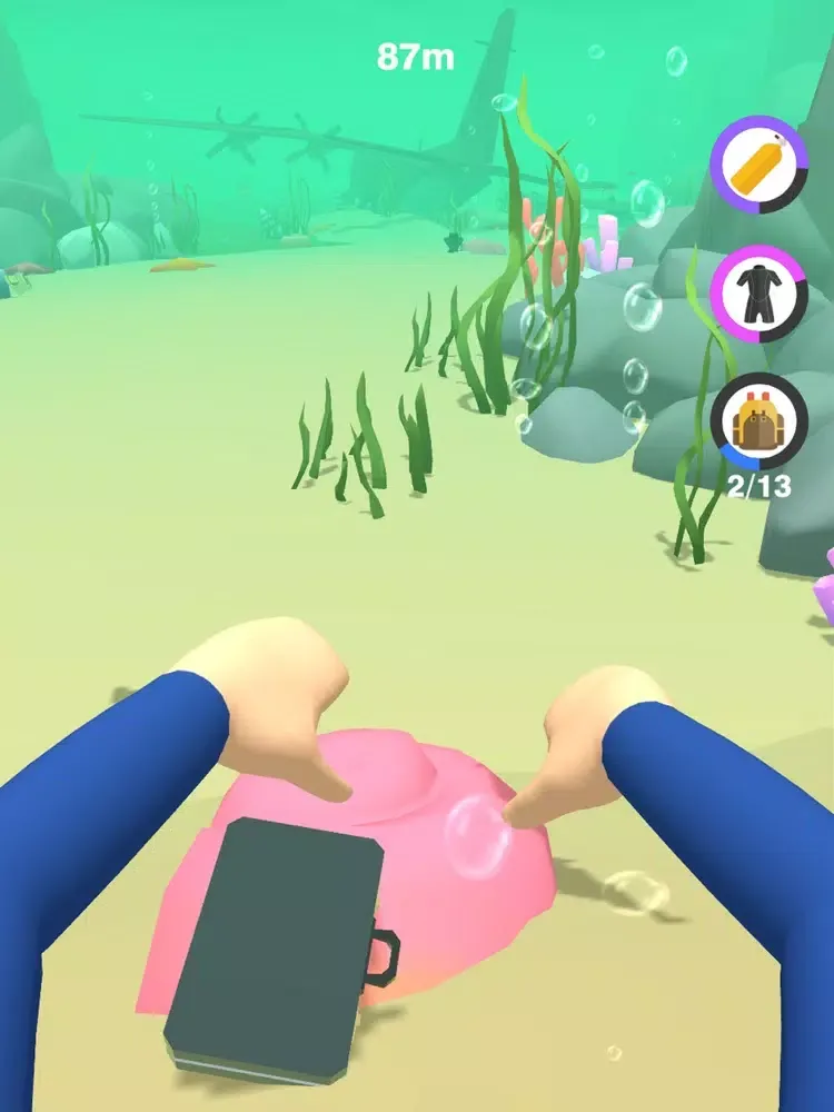 Tangkapan skrin Ocean Explorer-Treasure Hunter iPad 