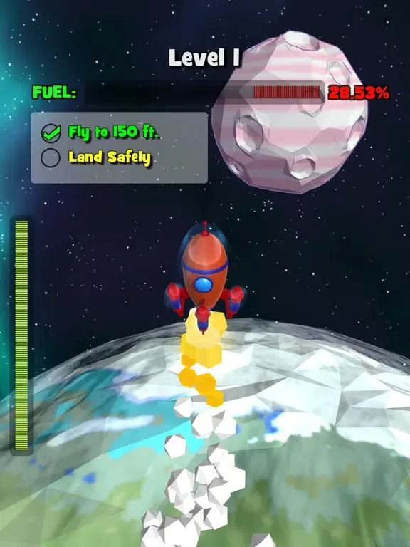 Capturas de tela do Rocket Land iPad 
