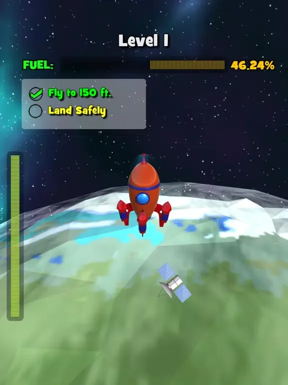 Capturas de tela do Rocket Land iPad 