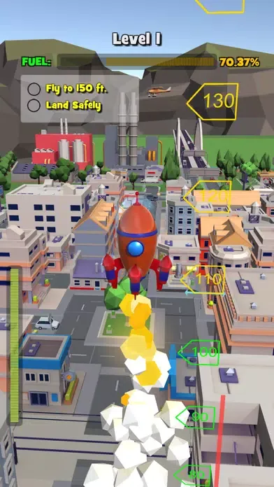 Capturas de tela do Rocket Land