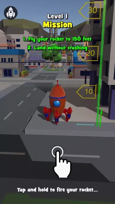 Capturas de tela do Rocket Land
