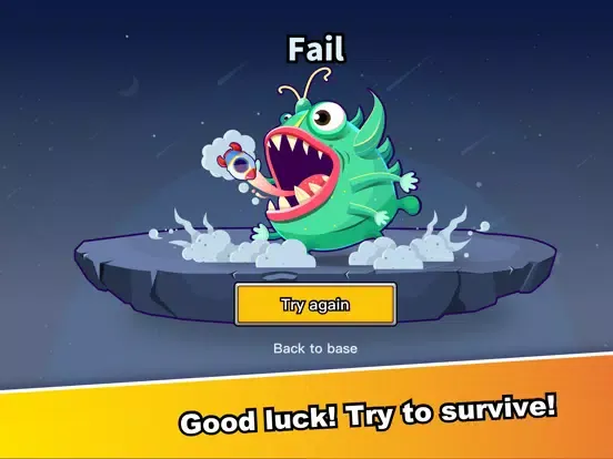 Screenshot di Space Survival - Dodge Game iPad 