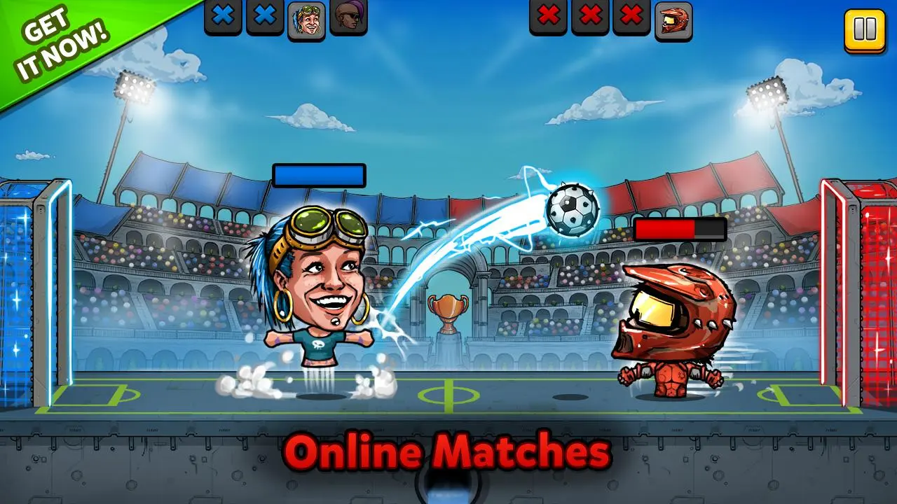 Screenshot di Puppet Football Fighters