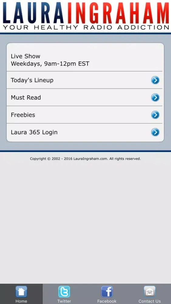 The Laura Ingraham Show应用截图