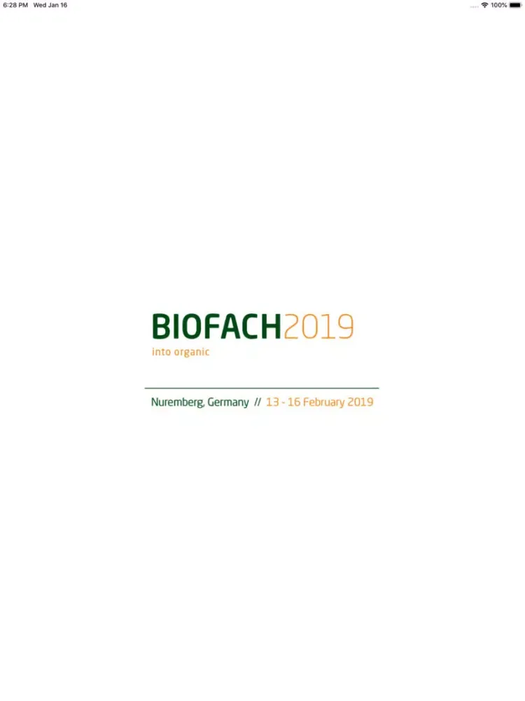 BIOFACH iPad  스크린샷