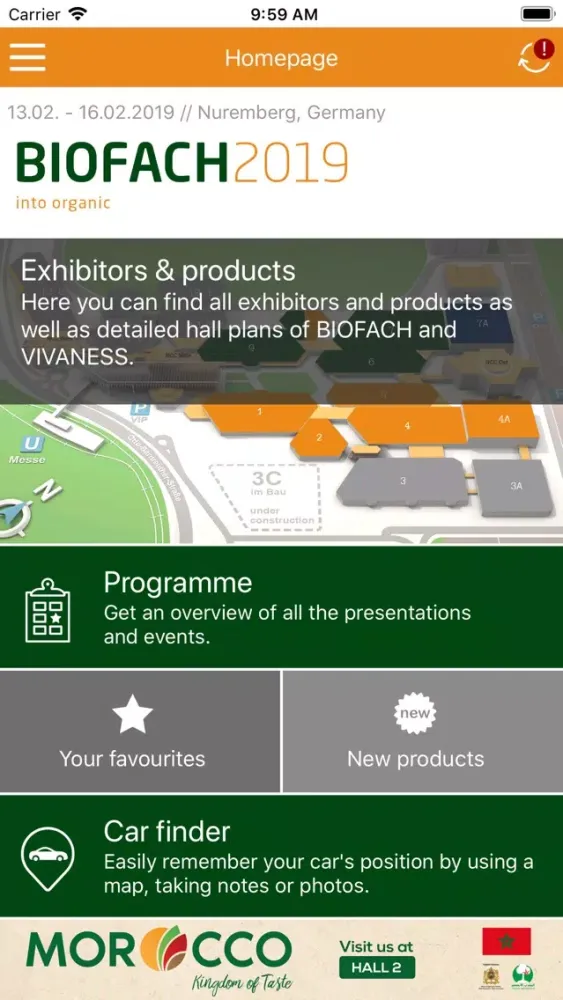 BIOFACH 스크린샷