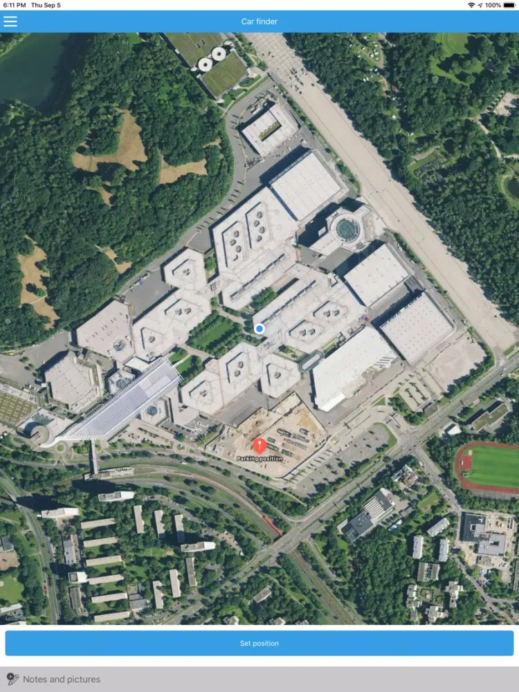 Screenshot di it-sa iPad