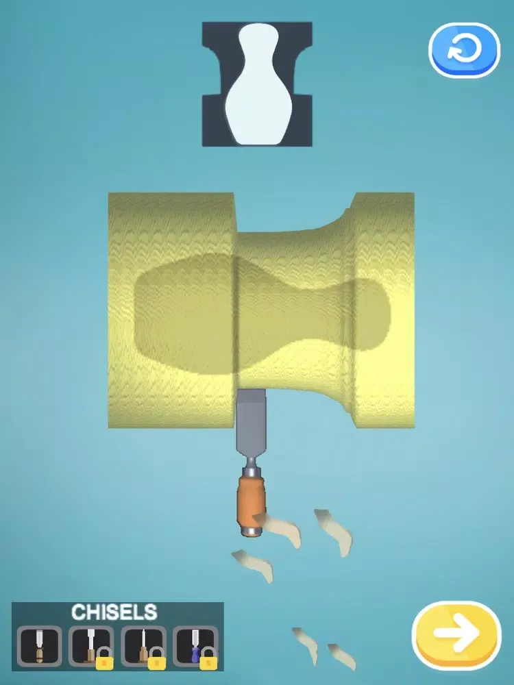 Woodwork Turning Simulator iPad  Screenshots