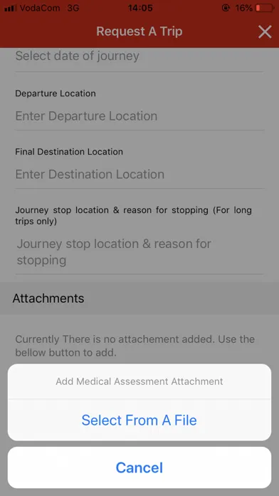 Screenshot di JMP App DRC