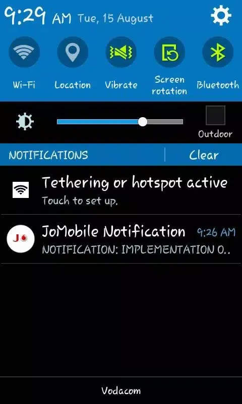 Zrzuty ekranu JoMobile