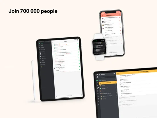 Nozbe Personal iPad  স্ক্রিনশট