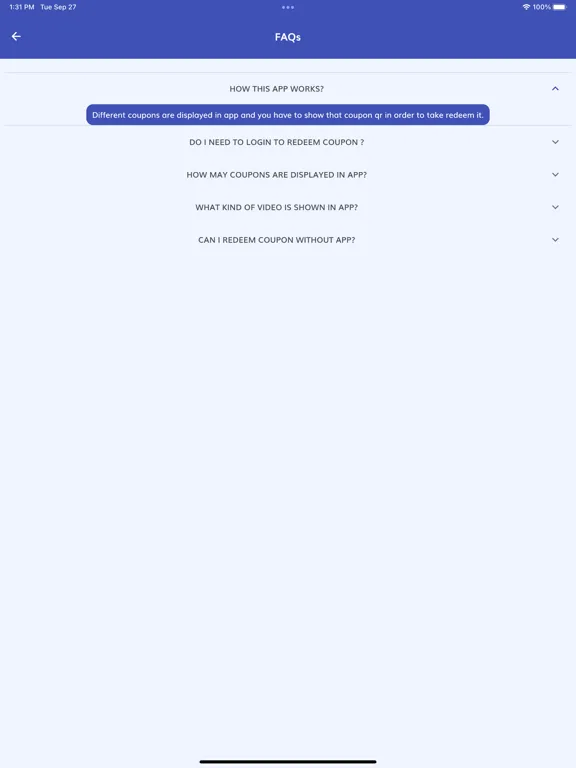 GARS app iPad  Screenshots