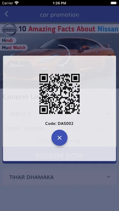 GARS app Screenshots