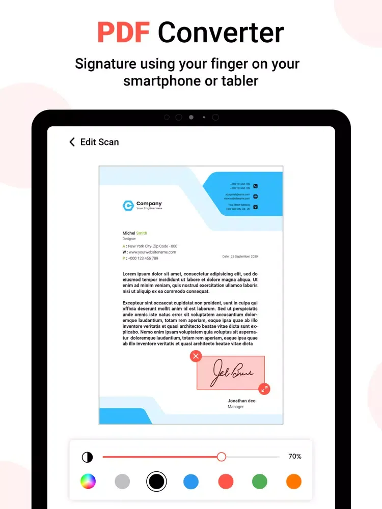 صور PDF Editor – Edit Everything! iPad 