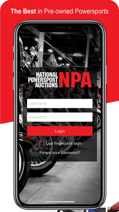 Captures d'écran de NPA Dealer Marketplace