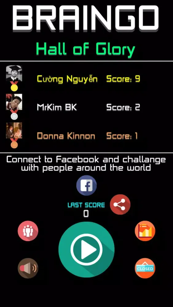 Скриншоты Braingo