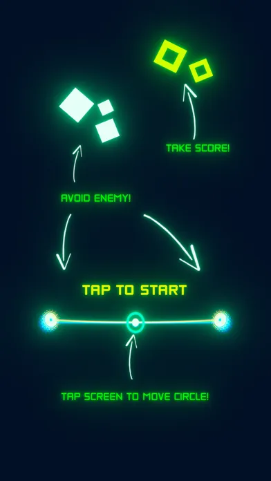 Tangkapan skrin Circle Dash - Galaxy Star
