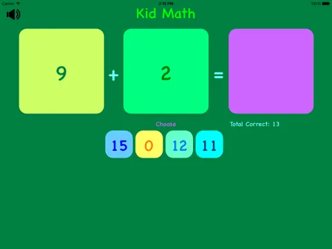 Ảnh chụp màn hình của NPC Kid Math iPad 
