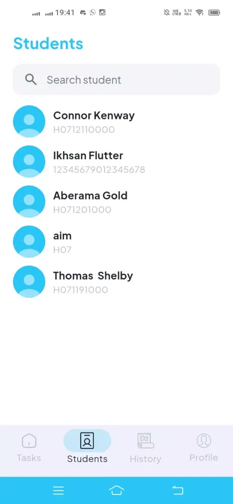 E-Logbook スクリーンショット