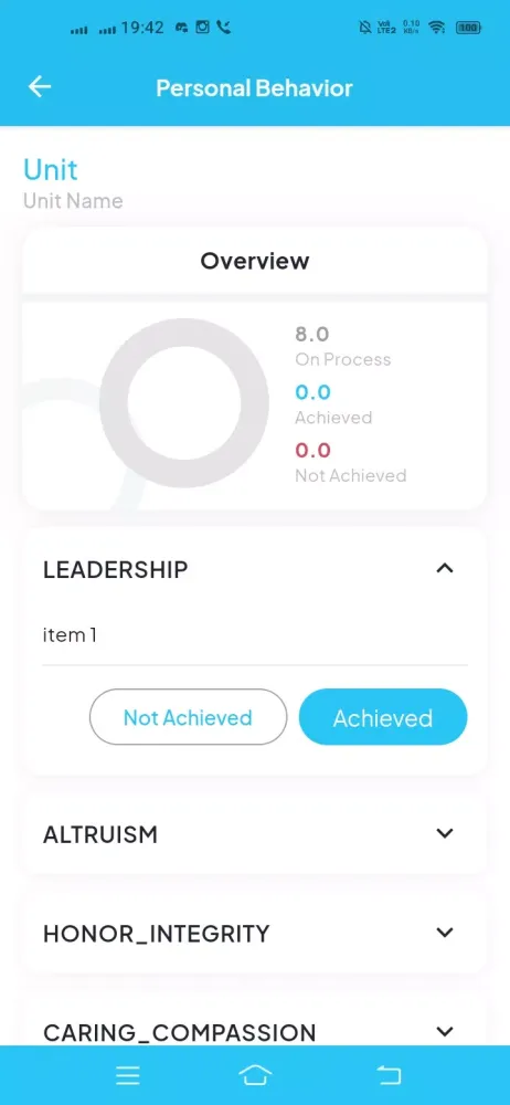 E-Logbook スクリーンショット