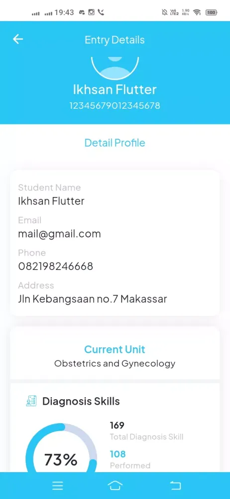 E-Logbook スクリーンショット