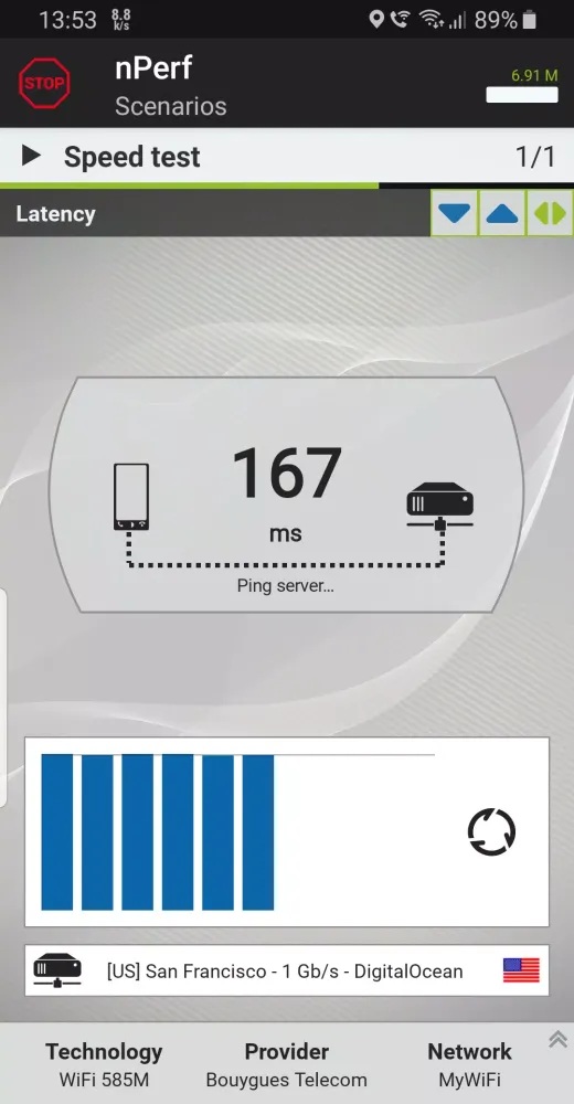 nPerf Fleet স্ক্রিনশট