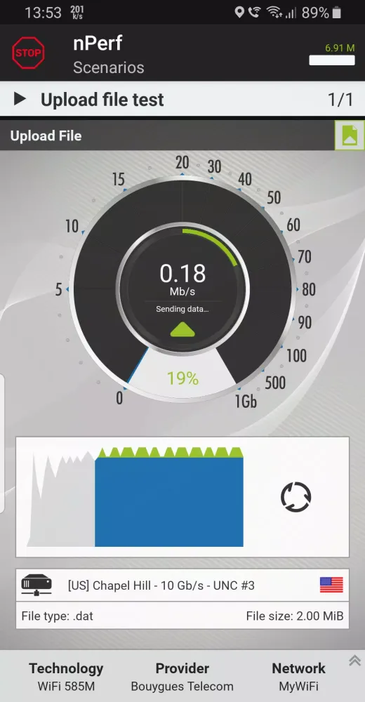 nPerf Fleet স্ক্রিনশট