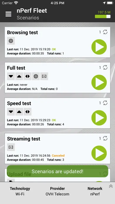 nPerf Fleet Agent স্ক্রিনশট