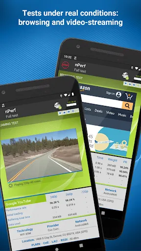 Speed test 4G 5G WiFi & maps Screenshots