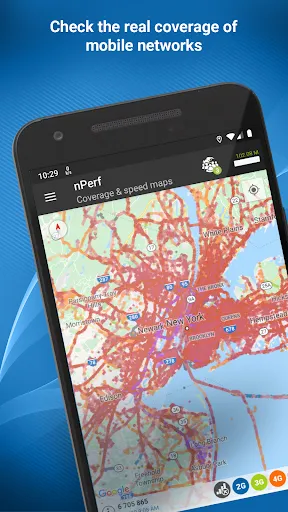 Speed test 4G 5G WiFi & maps Screenshots